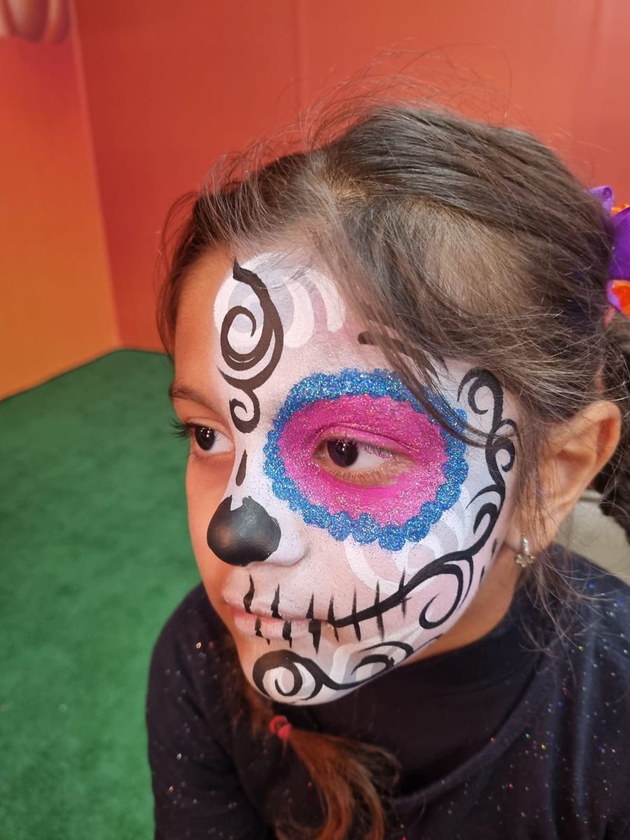 Maquiagem artística — caveira mexicana